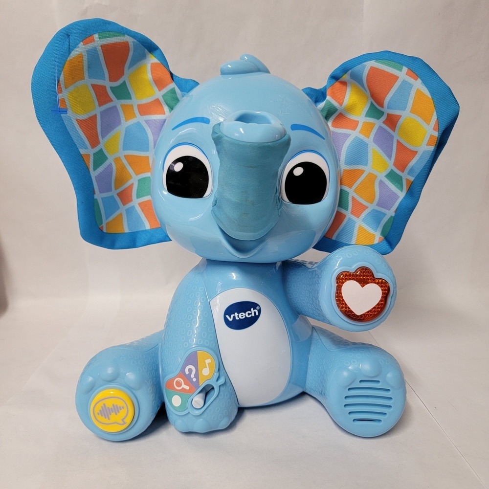 VTech Touch and Learn Elephant Musical Toy Light Up Learning
